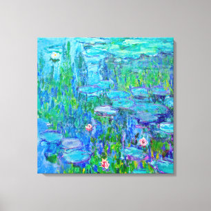 Toile Eau Bleue Fraîche Pond Monet Art