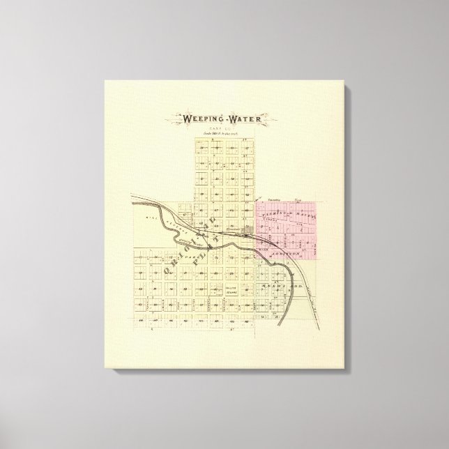 Toile Eau de pleurs, Nebraska (Recto)