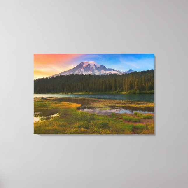 Toile Eau | Parc national du Mont Rainier, Washington (Recto)