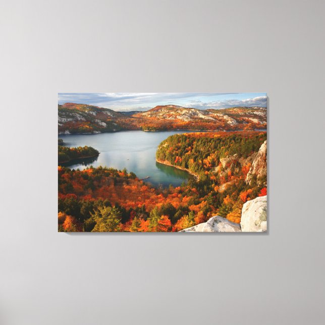 Toile Eau | Parc provincial Killarney Canada (Recto)