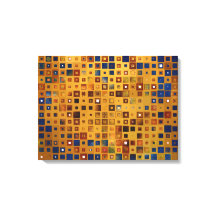 Échecs colorés motif abstrait