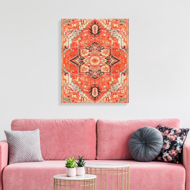 Toile Echos intemporels : Patrimoine Boho Oriental Maroc (Insitu(Salon))