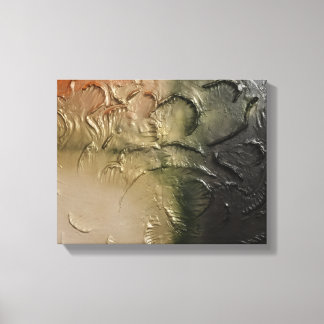Toile Éclat d'Ombre et d'Or peinture Abstraite