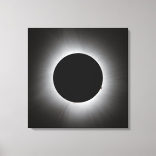 Toile Éclipse solaire 2024 - Corona