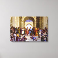 École d'Athènes par Raphael Canvas Art Imprimer