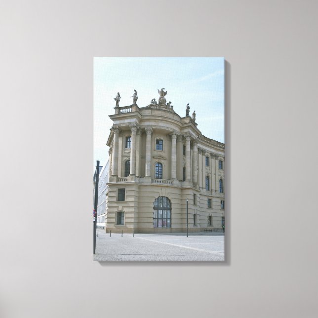 Toile École de droit Humboldt Université de Berlin (Recto)