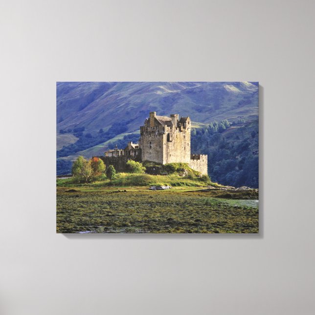 Toile Écosse, Highland, Wester Ross, Eilean Donan (Recto)