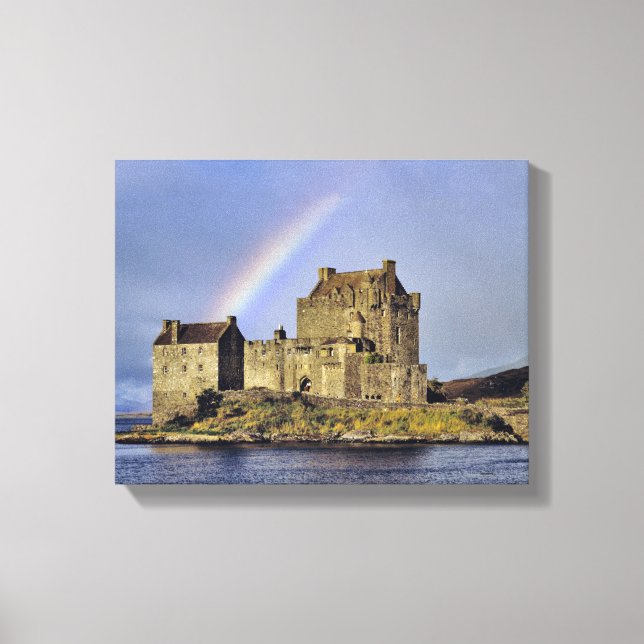 Toile Écosse, Highland, Wester Ross, Eilean Donan 2 (Recto)