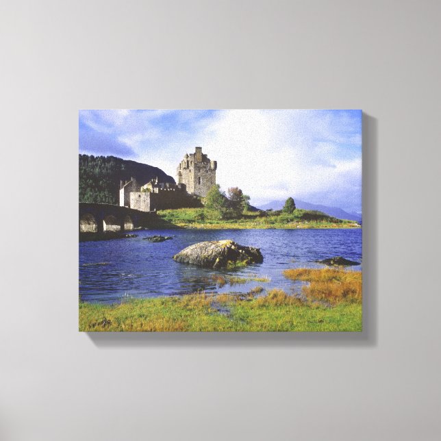 Toile Écosse, Highland, Wester Ross, Eilean Donan 3 (Recto)