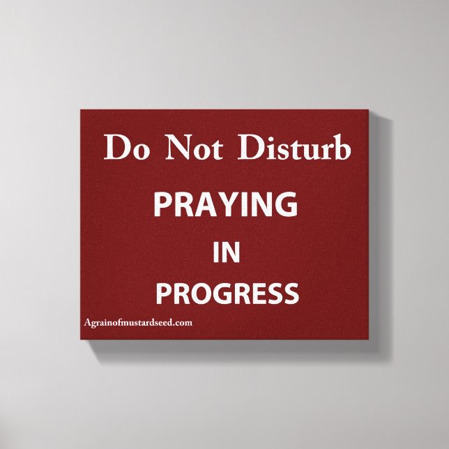 Toile Écriture biblique Inspiration (Recto)