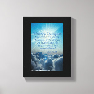 Toile Écriture biblique Inspiration