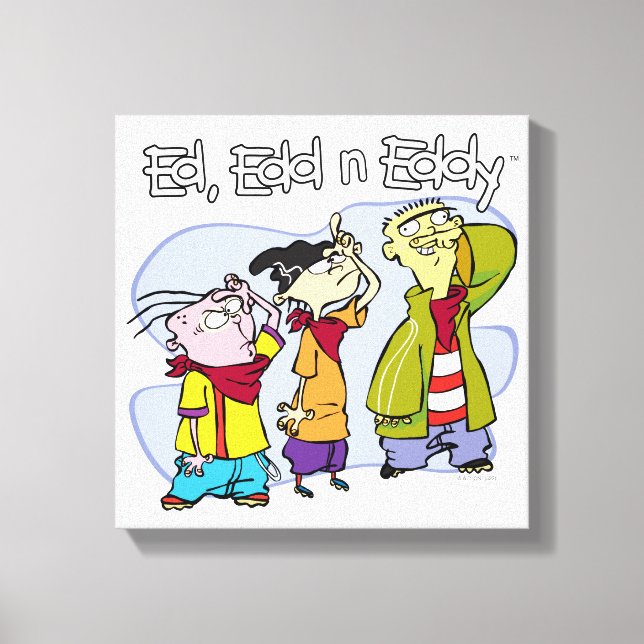 Toile Ed, Edd, n Eddy Hand Signes (Recto)