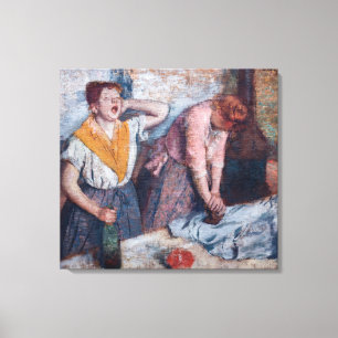 Toile Edgar Degas - Femmes en repassage