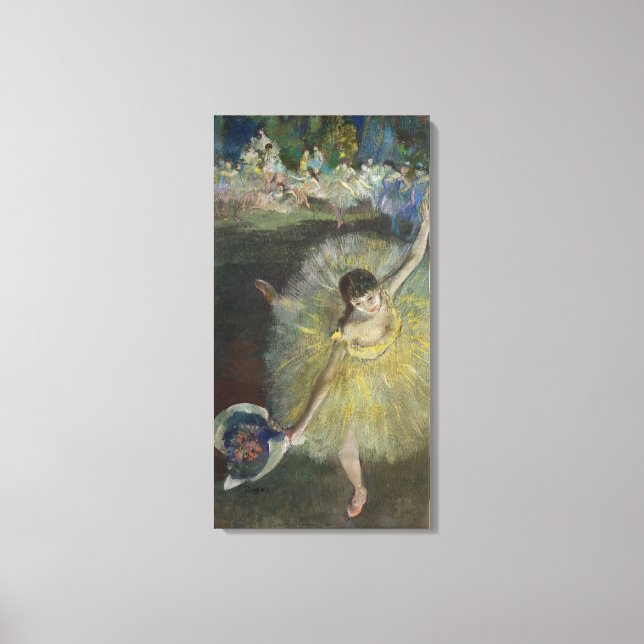 Toile Edgar Degas | Fin d'un Arabesque, 1877 (Recto)