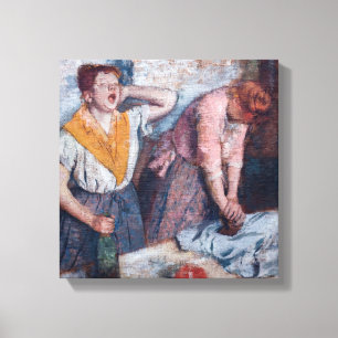 Toile Edgar Degas - Les Repasseuses
