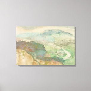 Toile Edgar Degas - Paysage