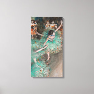 Toile Edgar Degas - Swaying Dancer / Danseuse en vert