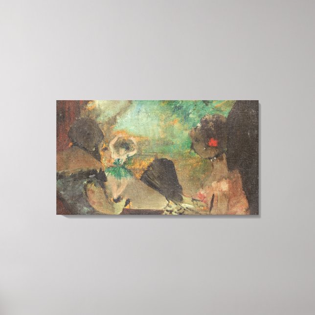 Toile Edgar Degas | The Loge, c.1883 (Recto)