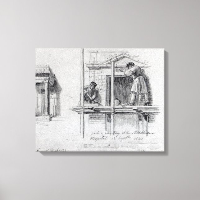 Toile Édition de portiques sur Newham Street (Recto)
