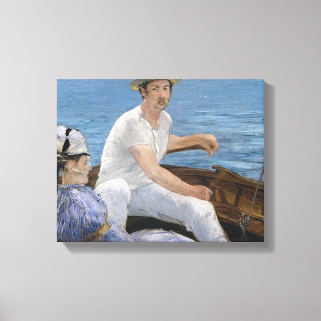 Toile Edouard Manet - Bateau (Recto)