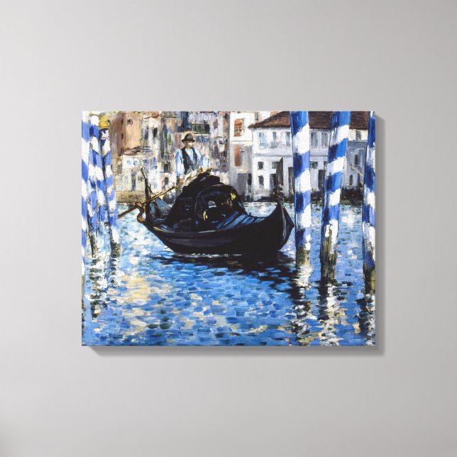 Toile Edouard Manet - Grand Canal, Venise (Recto)