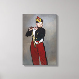 Toile Edouard Manet - Le Fifre / Jeune flûtiste