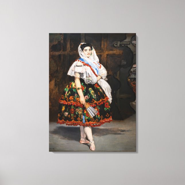 Toile Edouard Manet - Lola de Valence (Recto)