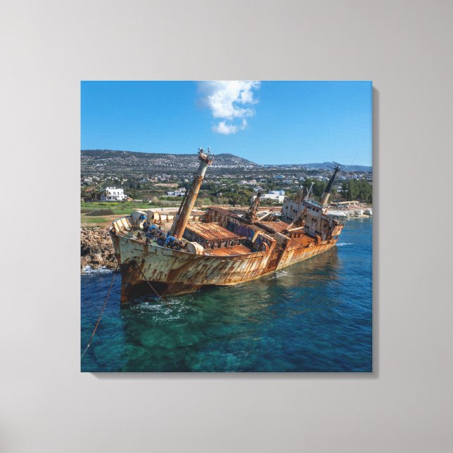 Toile Edro III naufrage Paphos, Chypre (Recto)