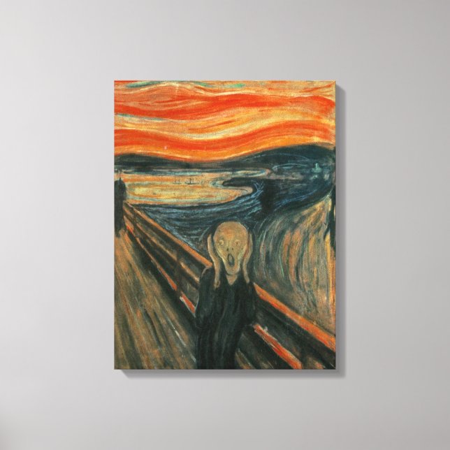 Toile Edvard Munch La Peinture De Cris (Recto)