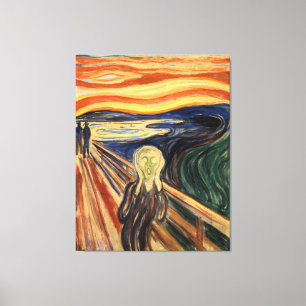 Toile Edvard Munch Le Chef-D'Oeuvre D'Art Scam Peinture