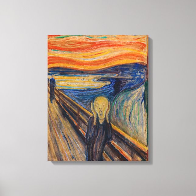 Toile Edvard Munch - Le Cri 1893 (Recto)
