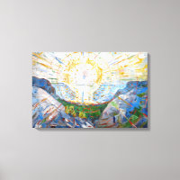 Edvard Munch - Le Soleil 1912