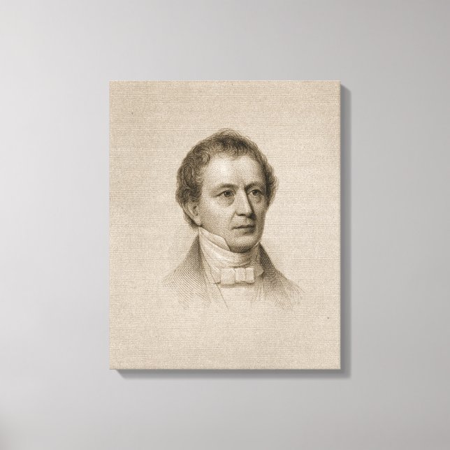 Toile Edward Everett, gravé par John Cheney (1801-1885) (Recto)