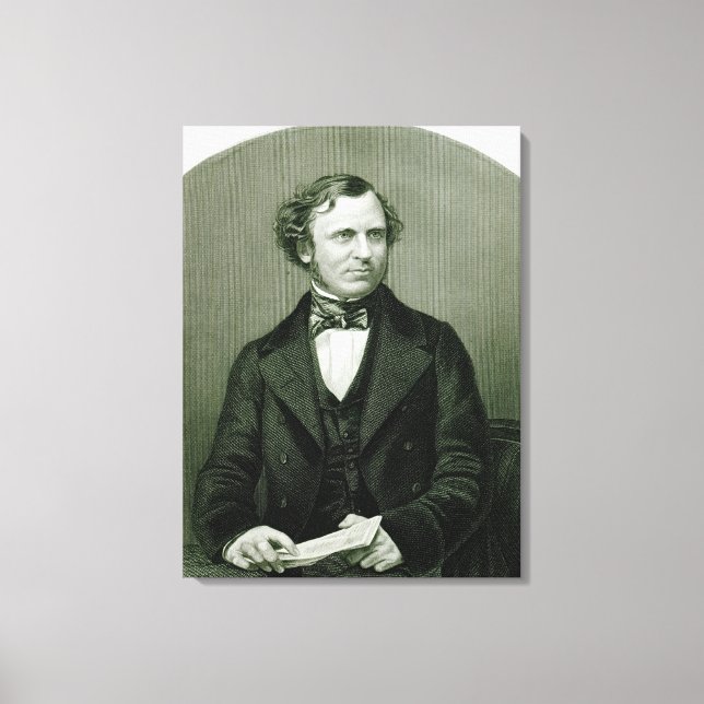 Toile Edward Henry Smith Stanley, Lord Stanley (Recto)