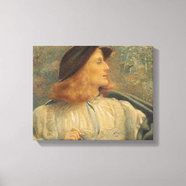 Toile Edward Robert Hughes - Orlando (Recto)