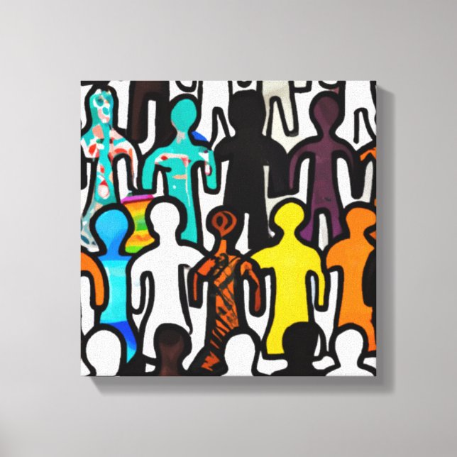 Toile Égalité raciale (Recto)