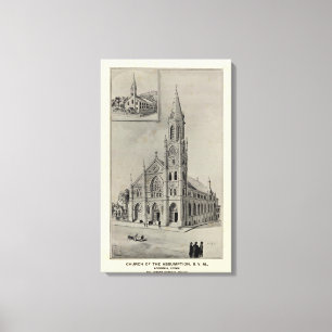 Toile Église de l'hypothèse, Ansonia, conn.