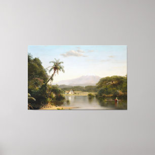 Toile ÉGLISE FREDERIC - Vue sur la rivière Magdalena 185