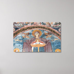 Toile Église orthodoxe serbe et site de l'UNESCO, 2