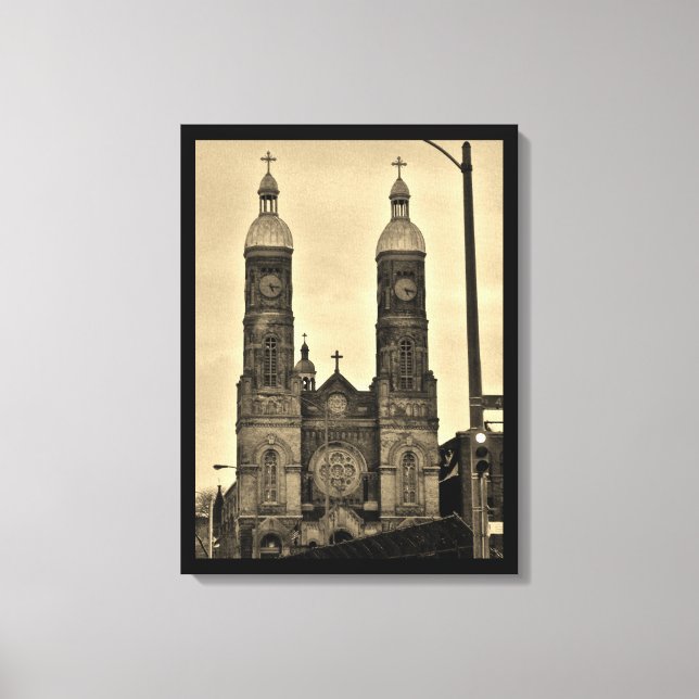 Toile Église polonaise (Recto)