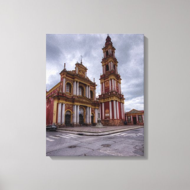 Toile Église Saint-François De Salta (Recto)