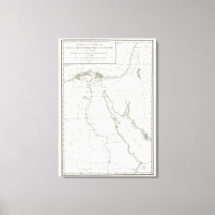Toile Egyopt et la Palestine
