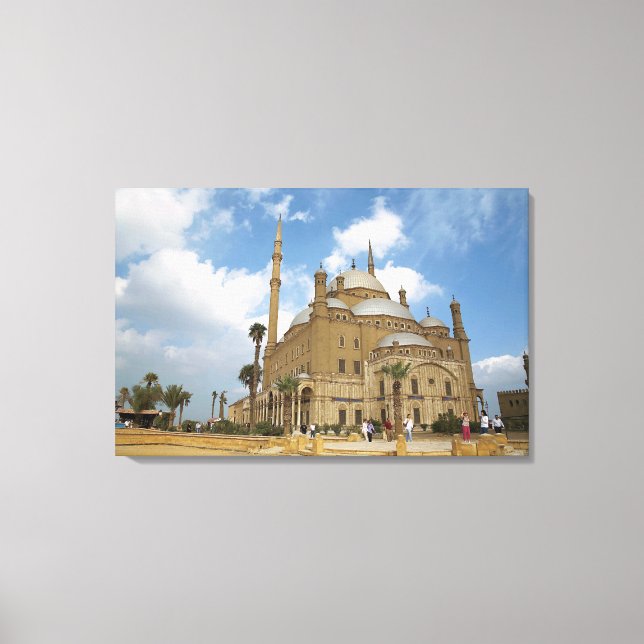 Toile Égypte, Le Caire, Citadelle, Mosquée Muhammad Ali  (Recto)