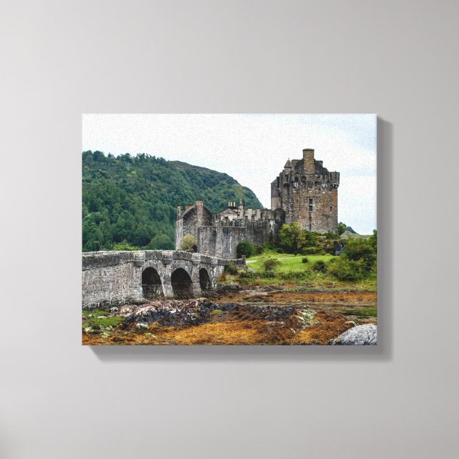 Toile Eilean Donan Castle, Loch Duich - Ecosse, Royaume- (Recto)