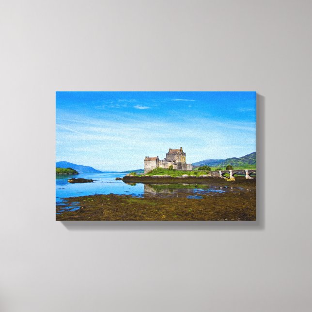 Toile Eilean Donan Castle, Scotland (Recto)