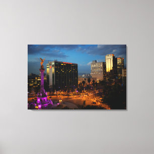 Toile El Angel De Independencia, point de repère