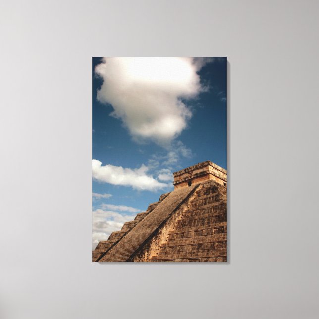 Toile El Castillo À Chichen Itza (Recto)