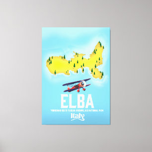 Toile Elbe, Mer Tyrrhénienne, Toscane, Italie poster voy