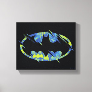 Toile Electric Up Batman Symbol