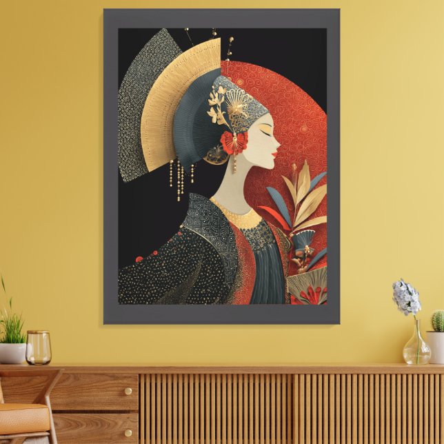 TOILE ÉLÉGANCE COURONNE #2 (Insitu(Salon))